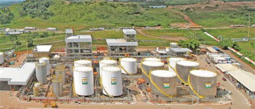 Usina de biodiesel da Petrobras em Candeias